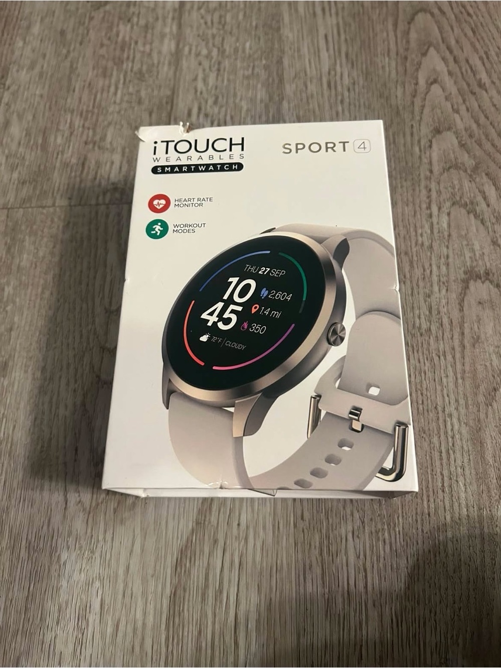 ⌚ iTOUCH Sport 4 Smartwatch – New in Box